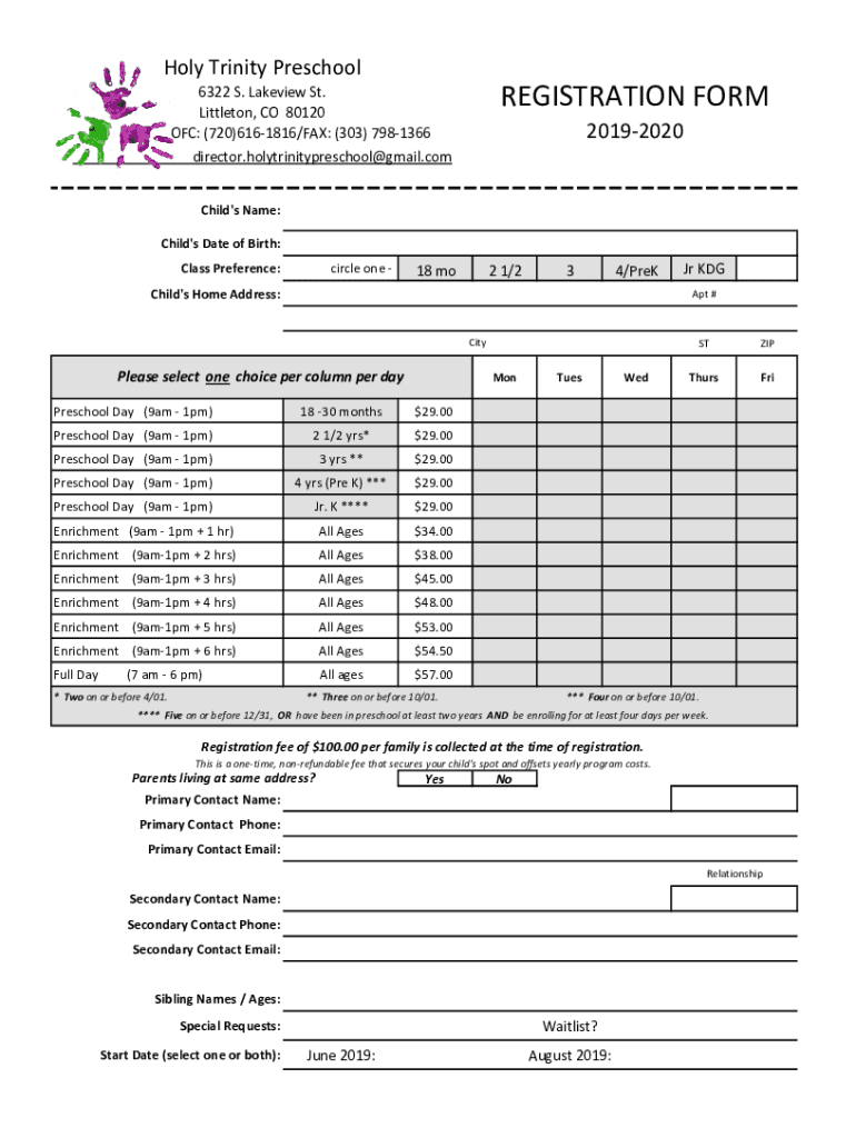 Form preview