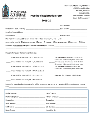 Form preview