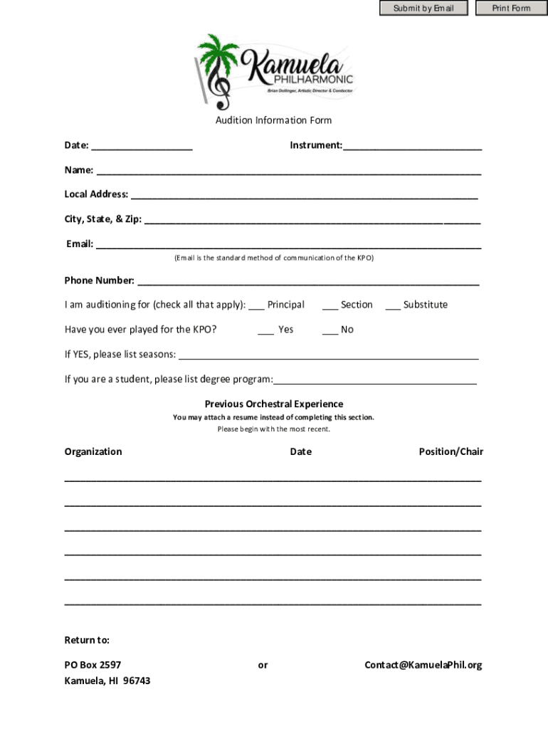 Form preview