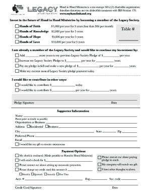 2017 12 31 Financial Statements - Hand in Hand Ministries