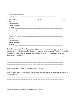 Form preview