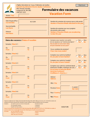 Form preview