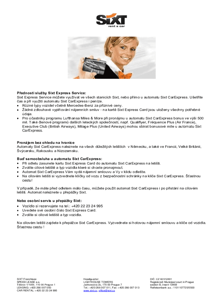 Fillable Online Hertz Rent-a-Car - Rental Car Discounts, Coupons and ...