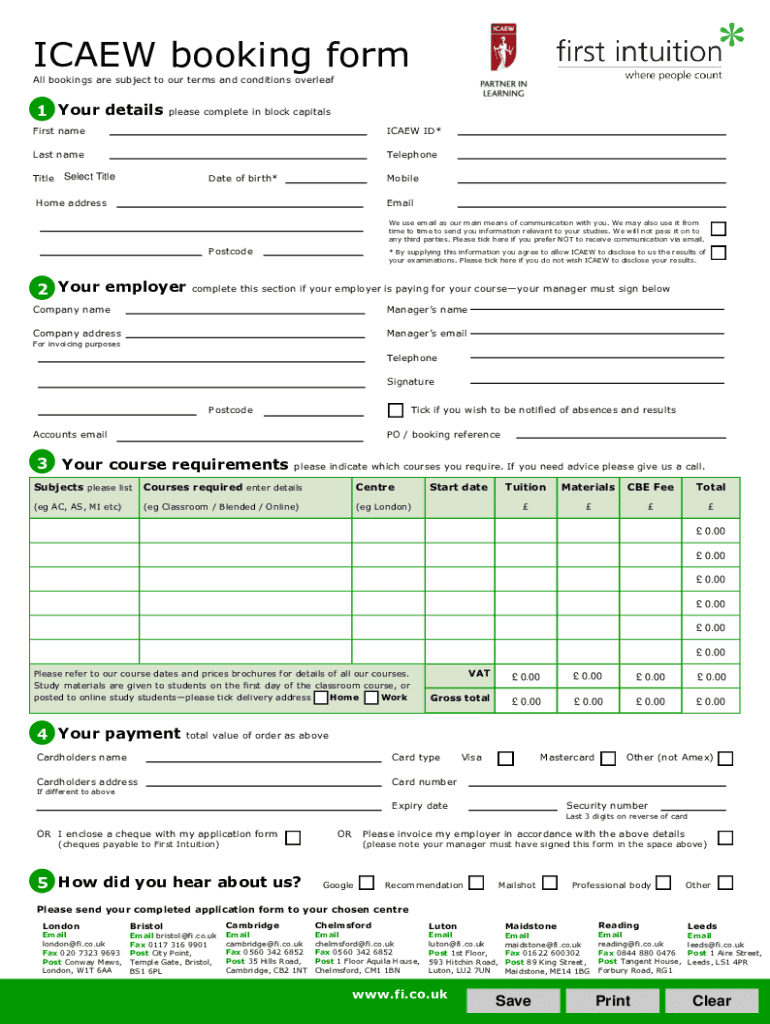 Form preview