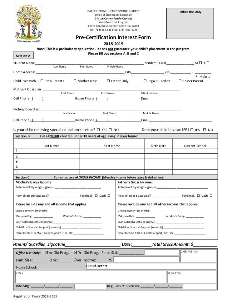 Form preview