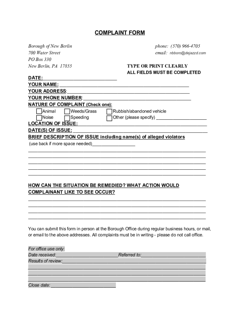 Form preview