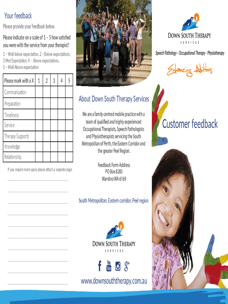 Fillable Online Feedback Form DSTS Fax Email Print pdfFiller