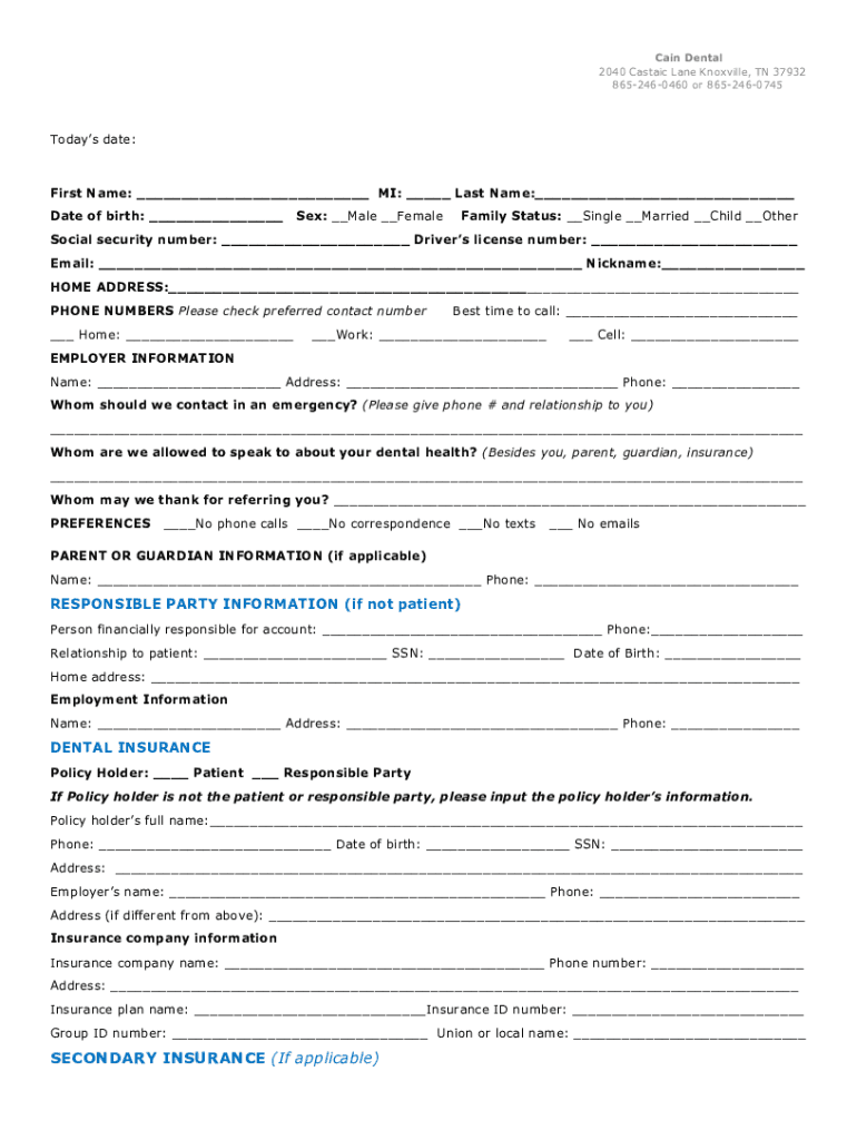 Form preview