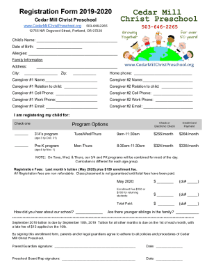 Form preview