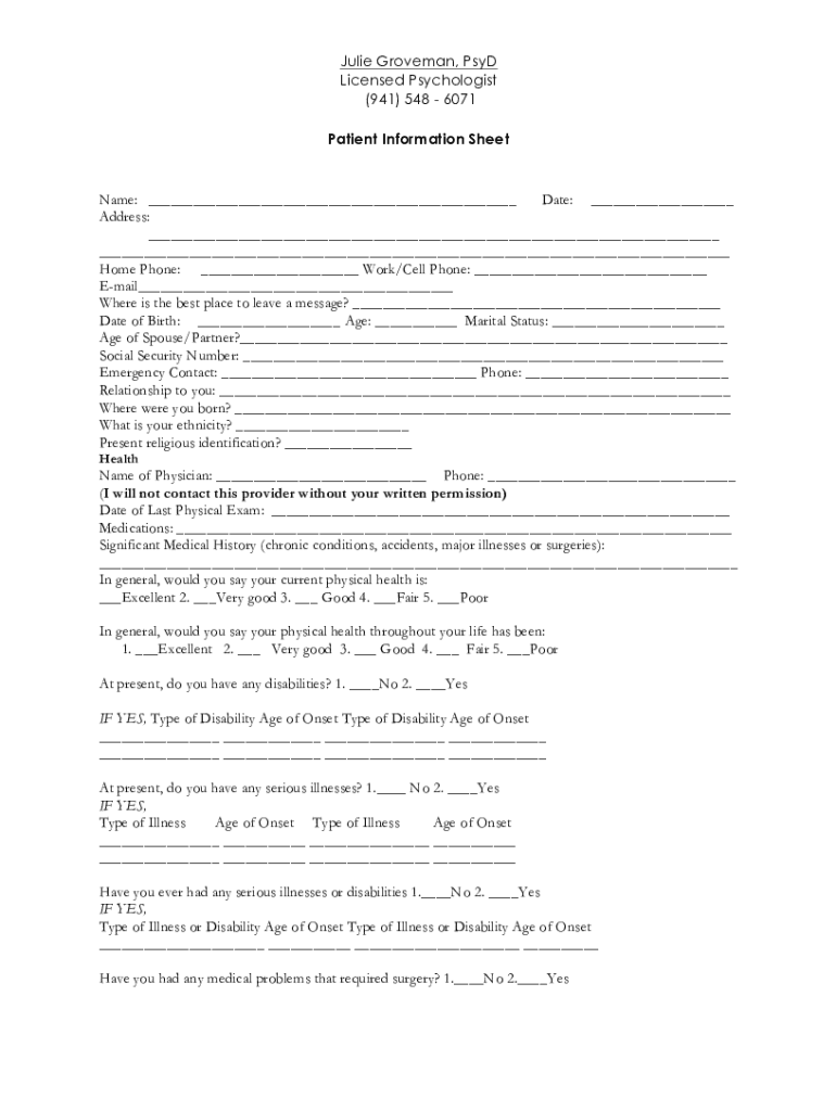Form preview