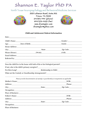 Form preview