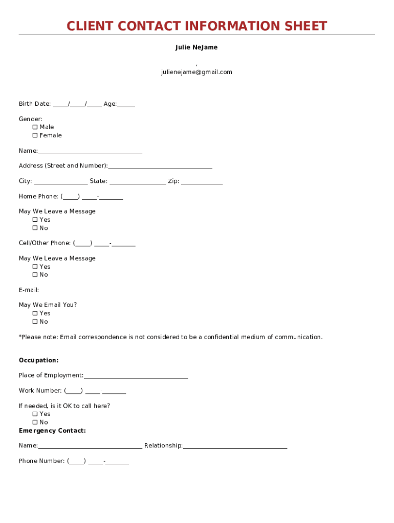 Form preview