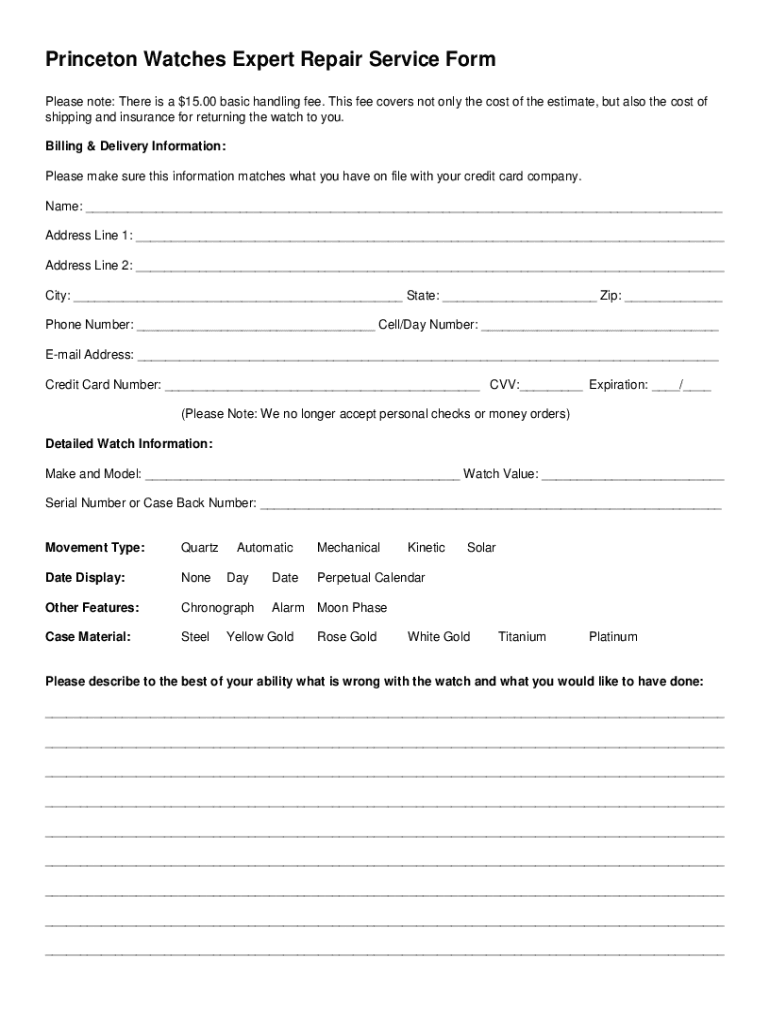 Form preview