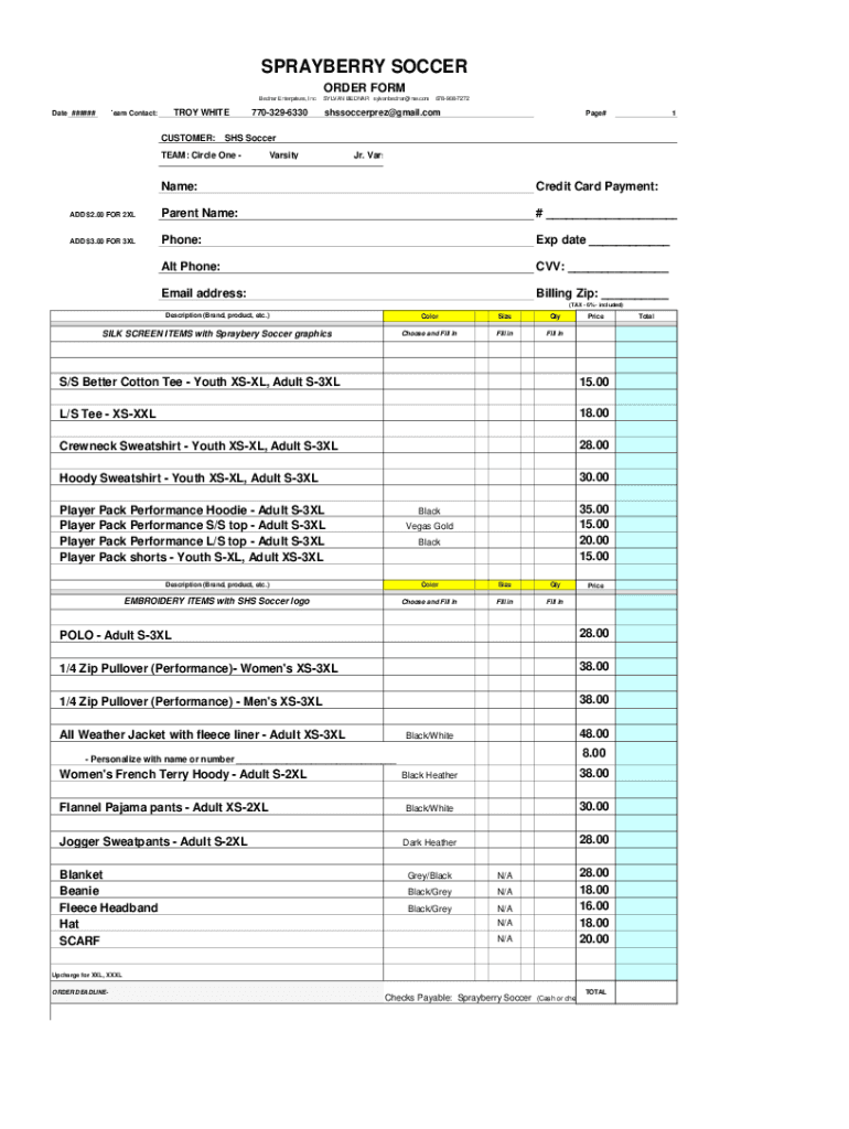 Form preview