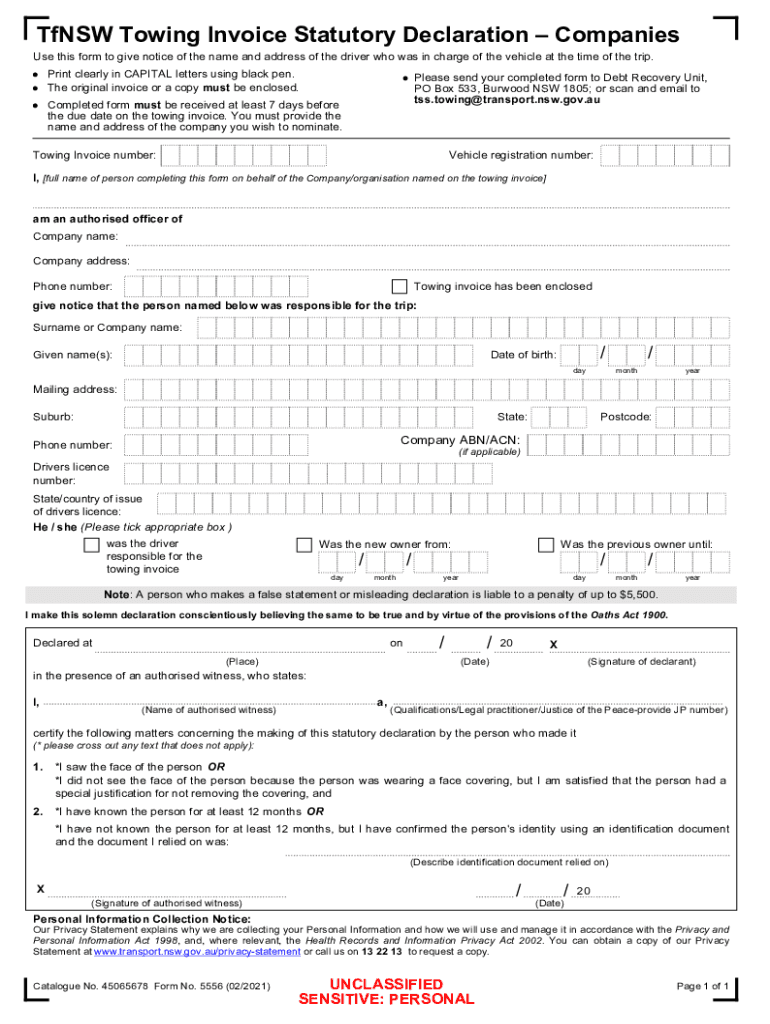 2021 au towing invoice companies Preview on Page 1