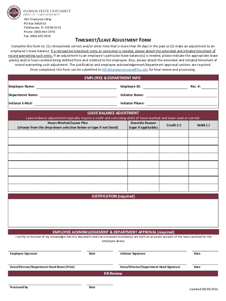 Form preview