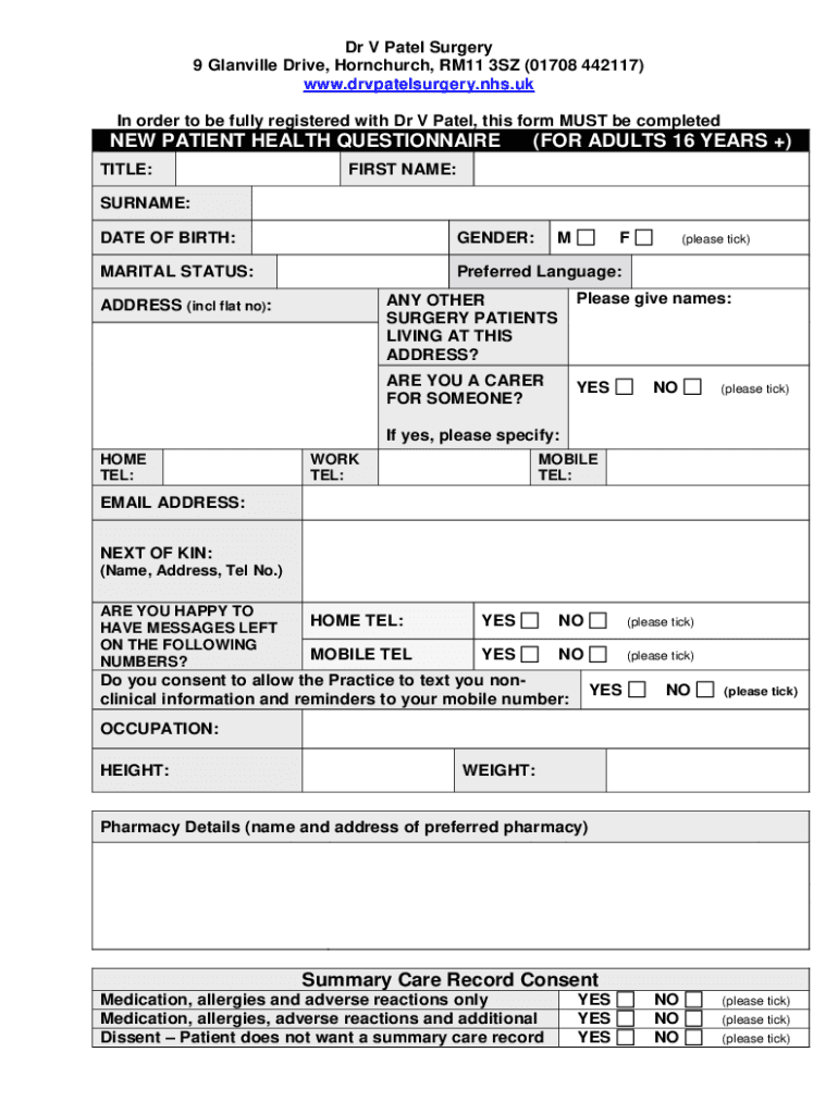 Form preview
