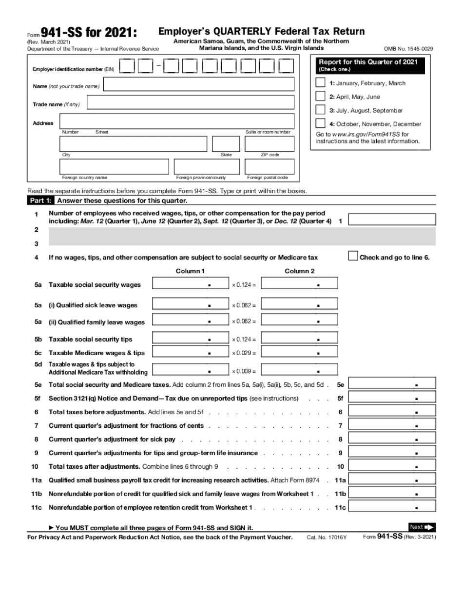 941 Schedule B 2021 Fill Online Printable Fillable Blank Form 941