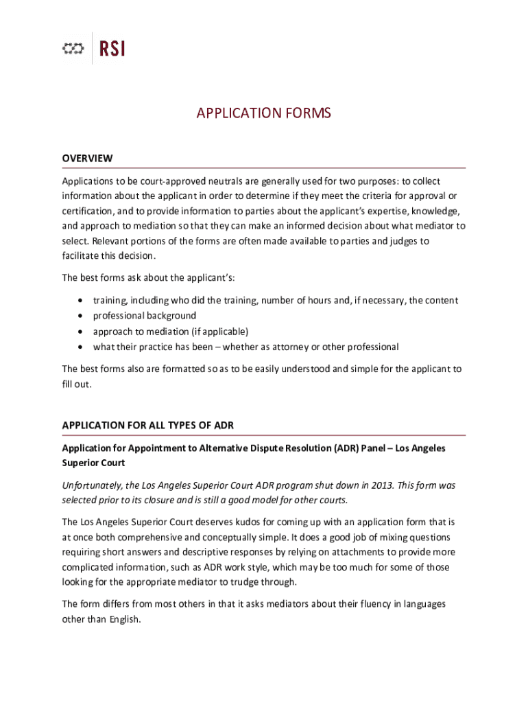 Form preview