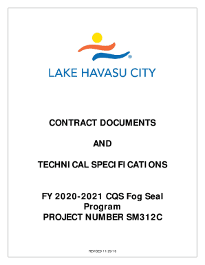 CONTRACT DOCUMENTS AND TECHNICAL SPECIFICATIONS FY ...