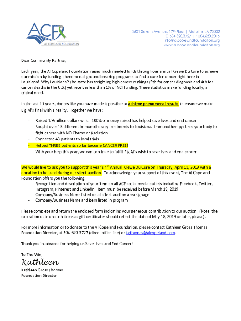 Fillable Online Al Copeland Family of Restaurants Lagniappe Club Home