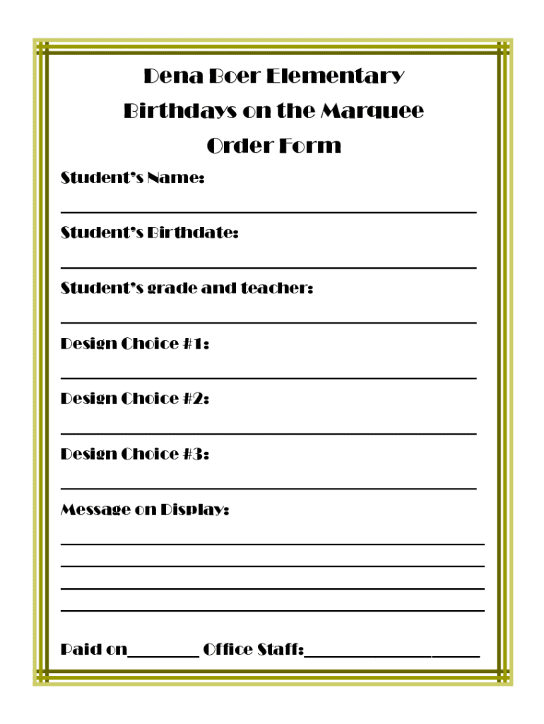 Form preview