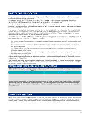 Proposal Form - Solicitors -PI - Marsh