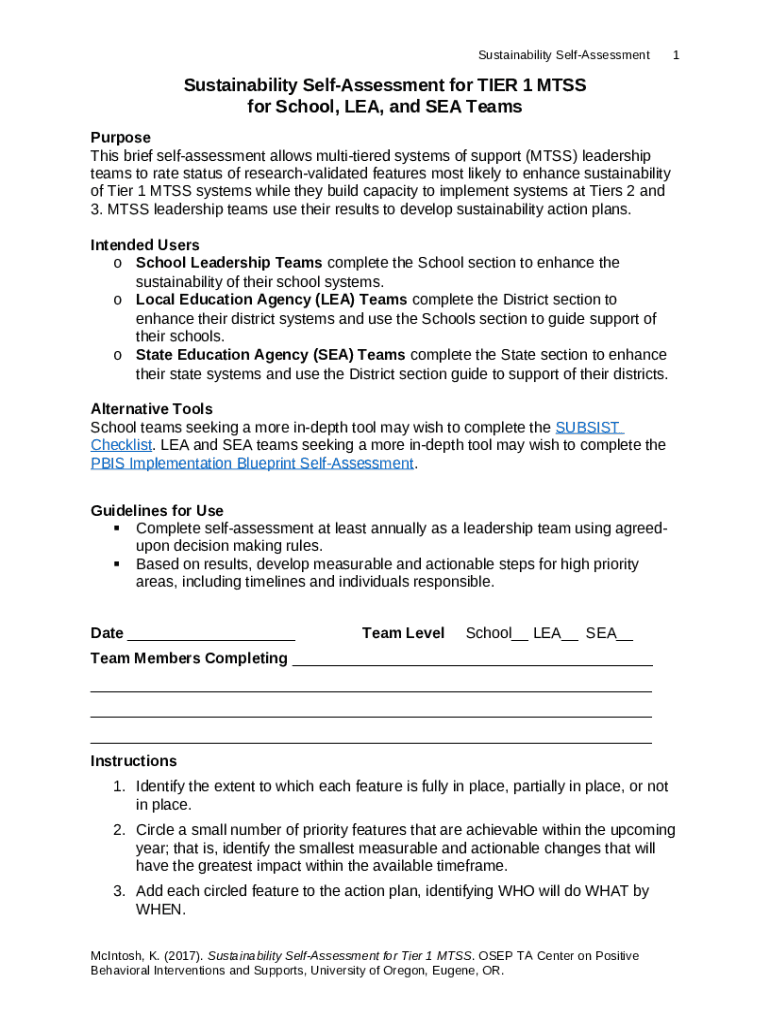 MTSS Essential ComponentsMulti-Tiered System of Support (MTSS ...