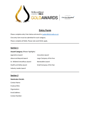 Fillable Online Promotion Entry Form TemplateJotForm Fax Email Print ...