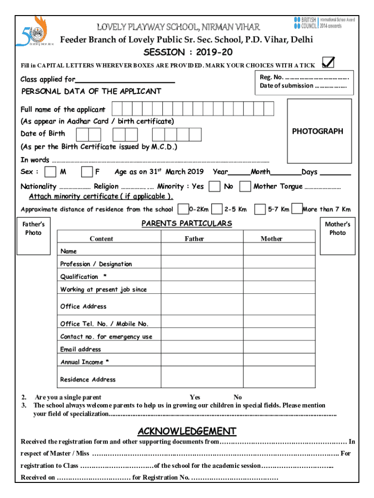 Form preview