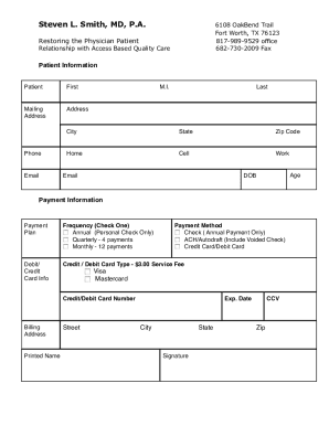 Form preview