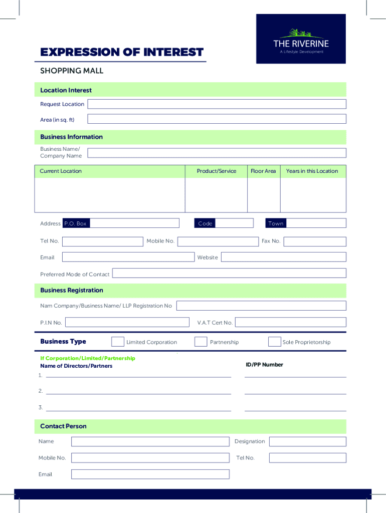 Fillable Online How to Write a Shopping Mall Business Plan Sample