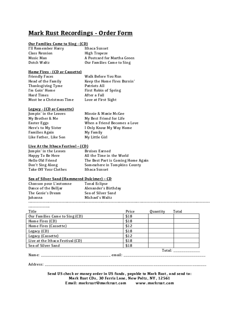 Form preview