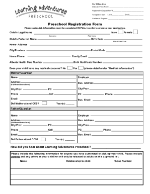 Form preview