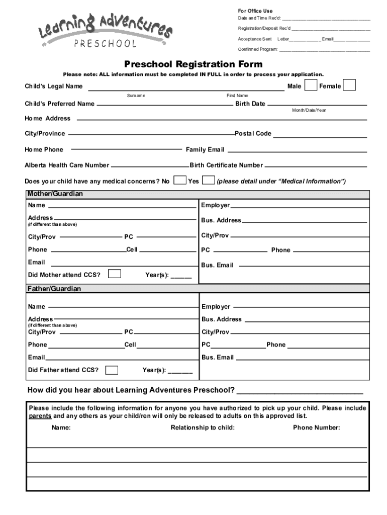 Form preview