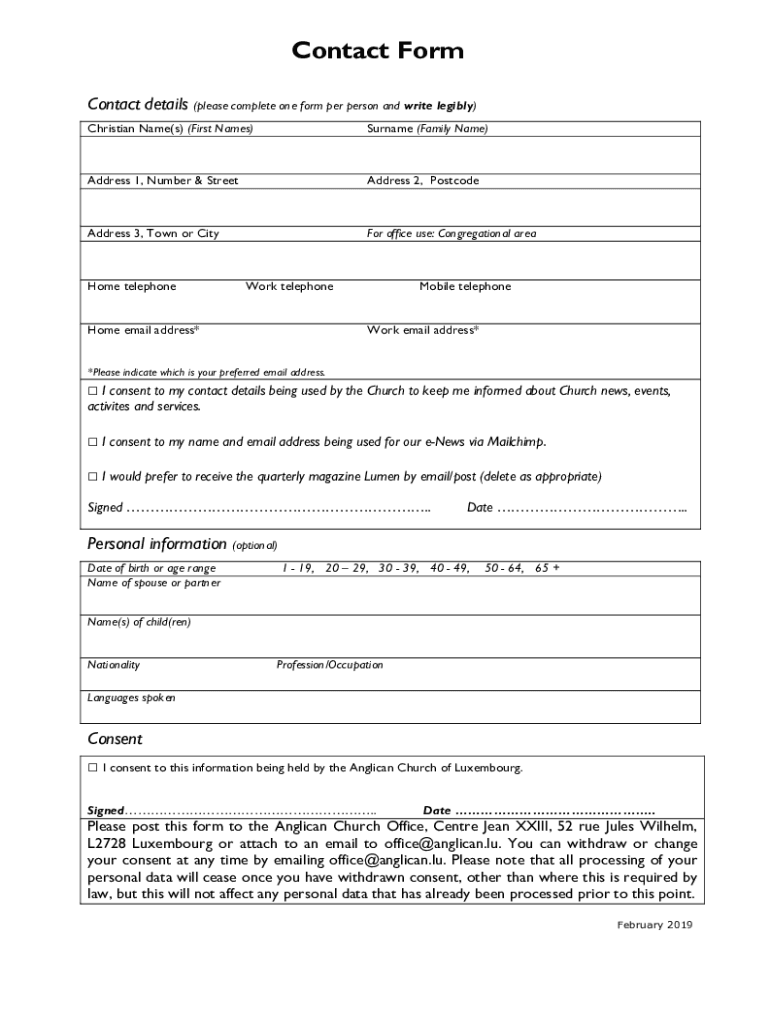Form preview
