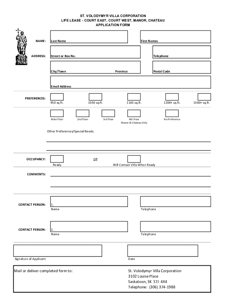 st volodymyr life lease Preview on Page 1