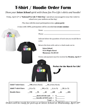 26+ T-Shirt Order Form Templates - PDF, DOCFree ...26+ T-Shirt Order Form Templates - PDF, DOCFree ...Shirt Order Form TemplateJotFormShirt Order Form TemplateJotForm