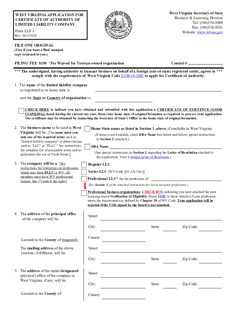Information and Instructions for Business - WV State Tax Information and Instructions for BusinessIn Preview on Page 1