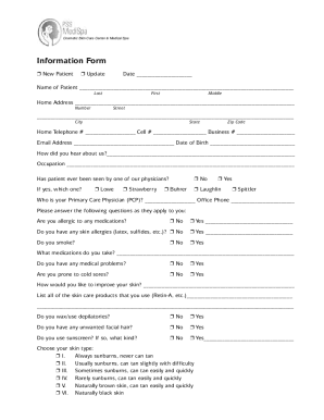 Form preview