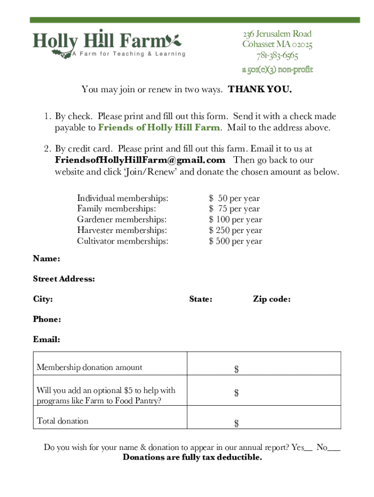 Fillable Online Who lives at 236 Jerusalem Rd, Cohasset MARehold Fax