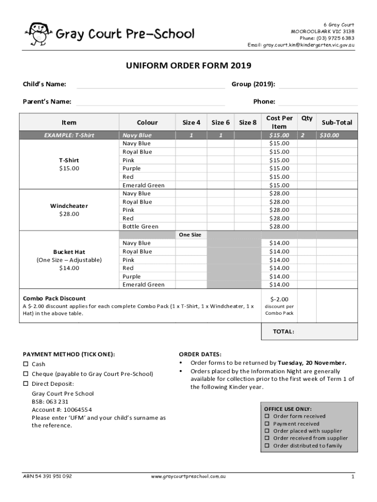 Form preview
