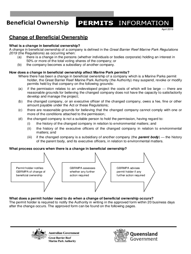 Fillable Online BeneficialOwnershipChangeform Fax Email Print