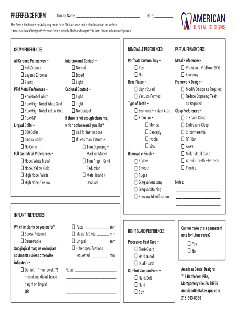 Form preview