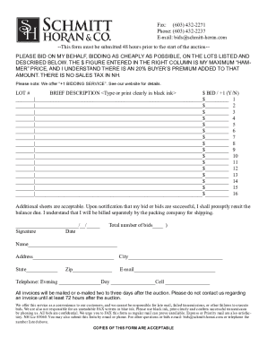 Form preview