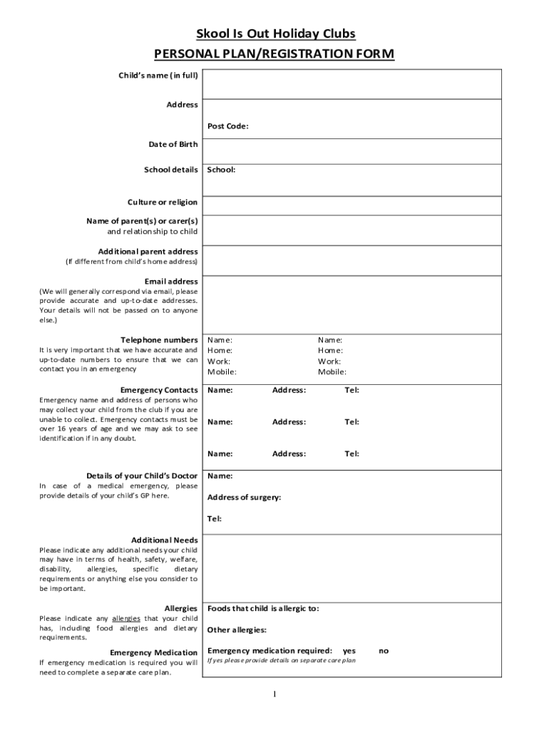 Form preview