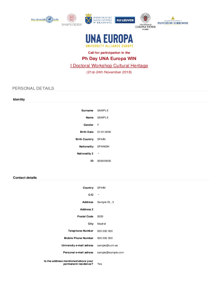 Form preview