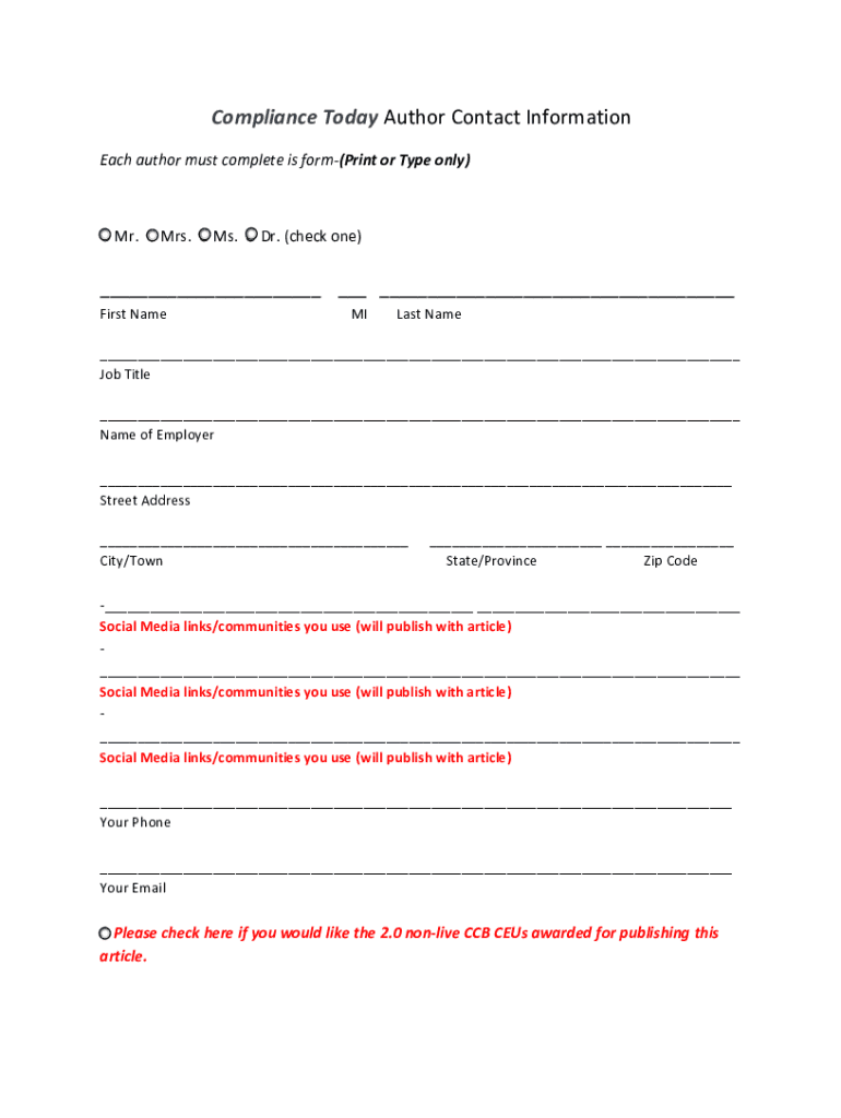 Form preview