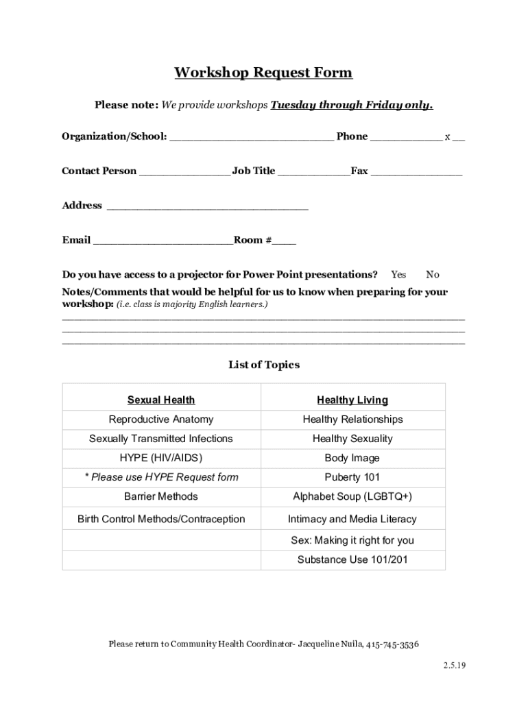 Form preview