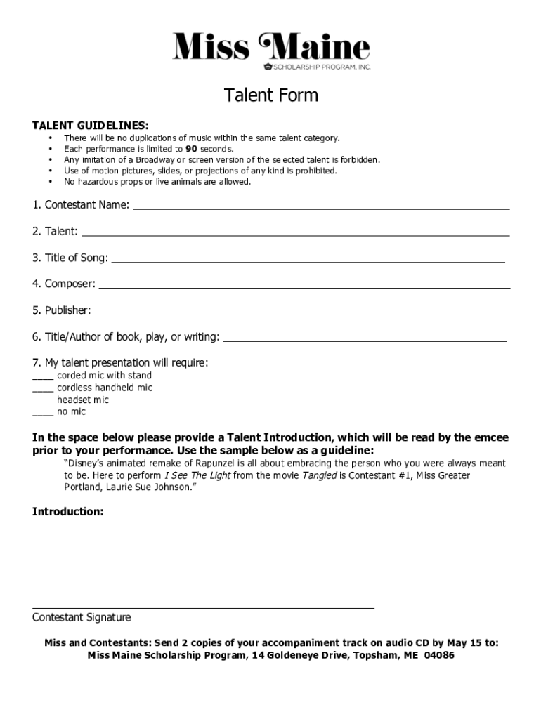 Form preview